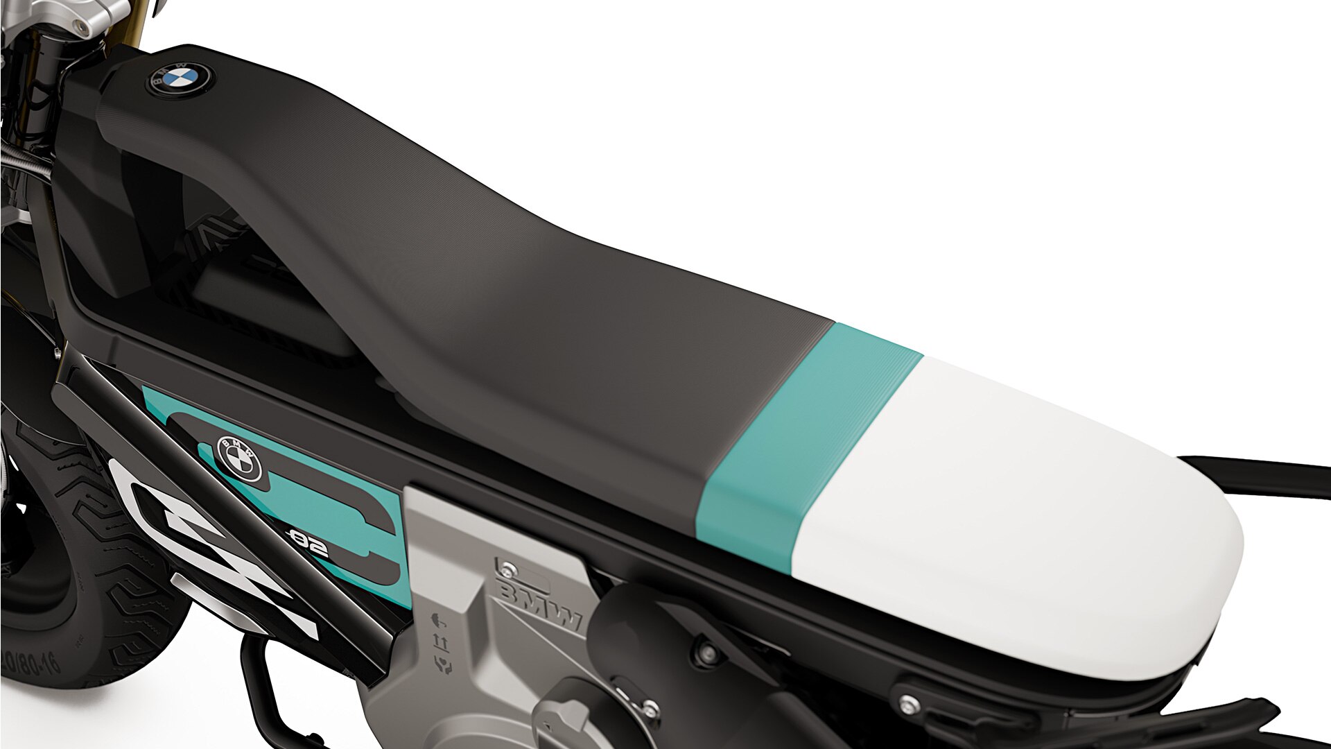 Η σέλα Highline του eParkourer CE 02 της BMW Motorrad