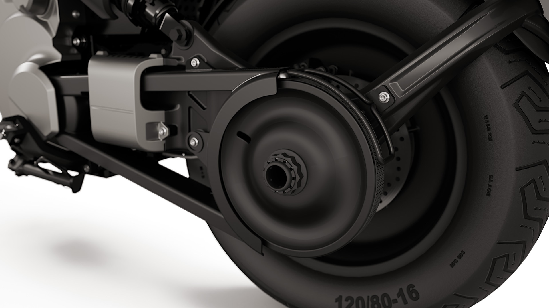 Το ψαλίδι πίσω τροχού του eParkourer CE 02 της BMW Motorrad