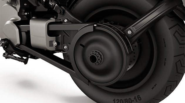 Το ψαλίδι πίσω τροχού του eParkourer CE 02 της BMW Motorrad