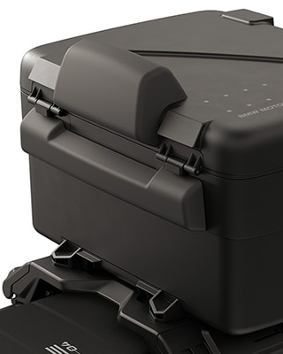 Η βαλίτσα topcase Vario του CE 04 της BMW Motorrad