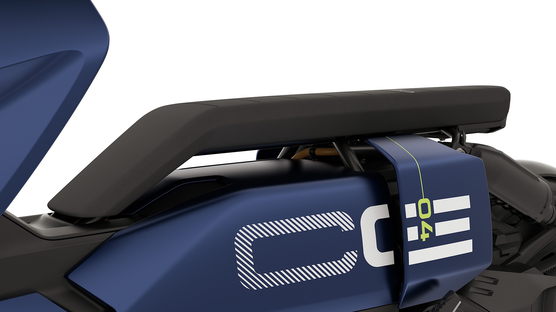 Η σέλα comfort με θέρμανση σέλας του CE 04 της BMW Motorrad