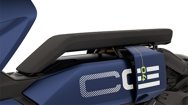 Η σέλα comfort με θέρμανση σέλας του CE 04 της BMW Motorrad