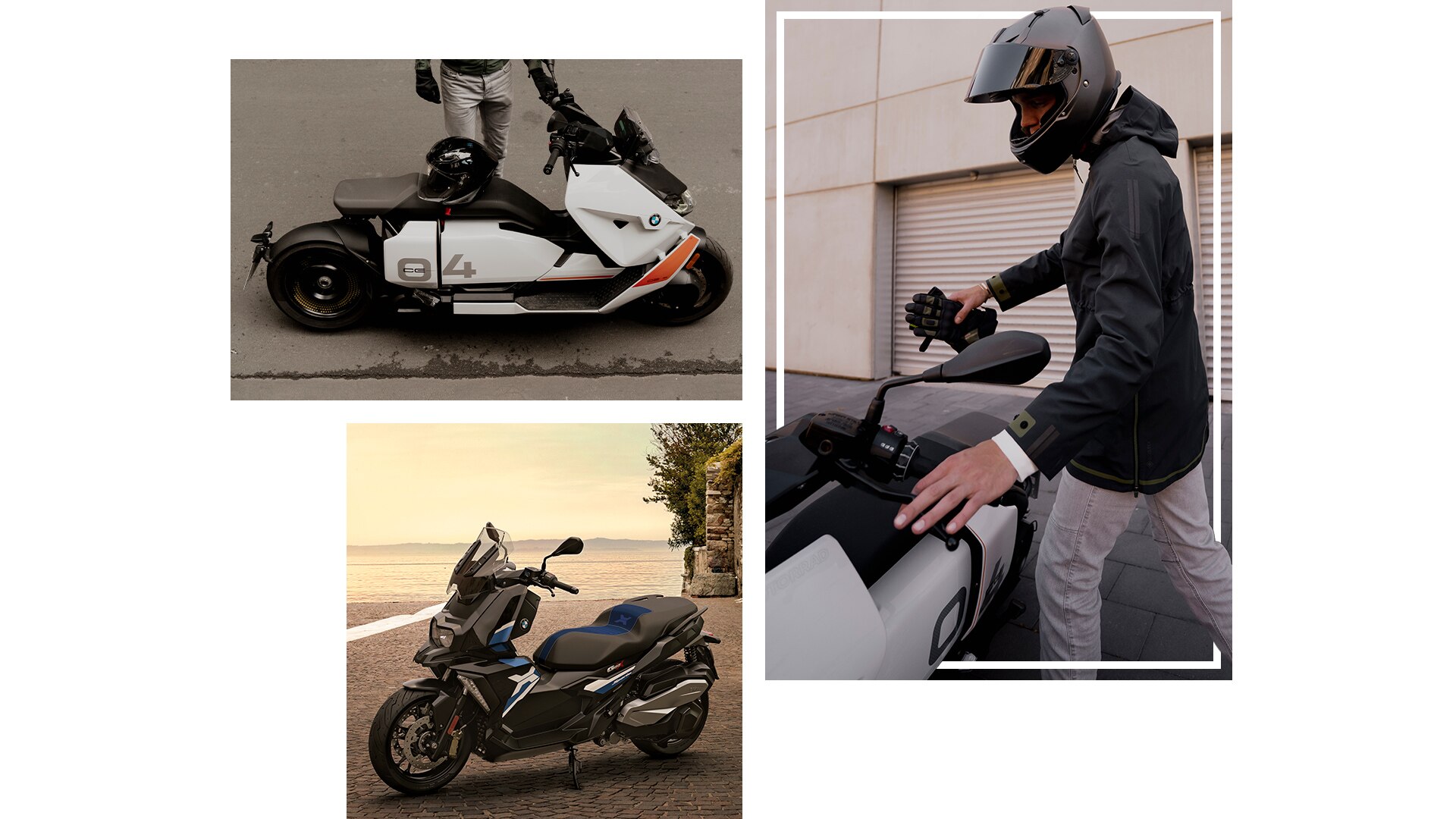 Τα μοντέλα BMW Motorrad Scooter, Roller και eParkourer σε επισκόπηση.